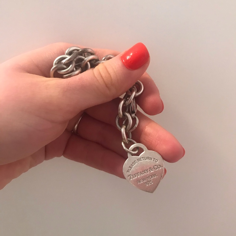 Tiffany heart bracelet